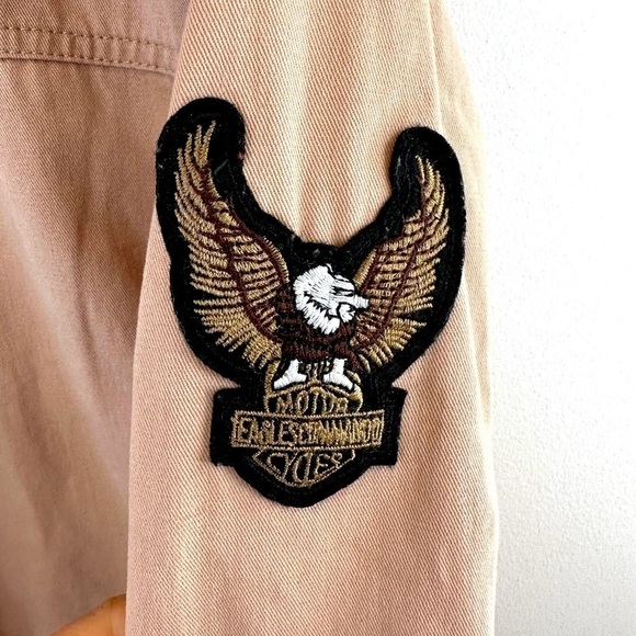 New Look Military Star Pink Utility Jacket - Picture 3 of 8